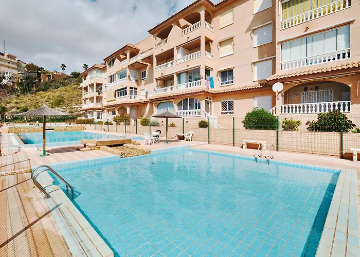 公寓 Espanhouse Martina First Line Sea View With Pool