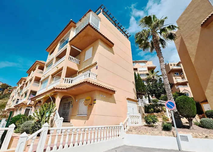 公寓 Espanhouse Martina First Line Sea View With Pool