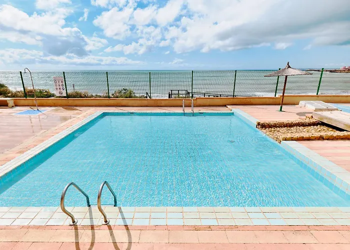 公寓 Espanhouse Martina First Line Sea View With Pool *
